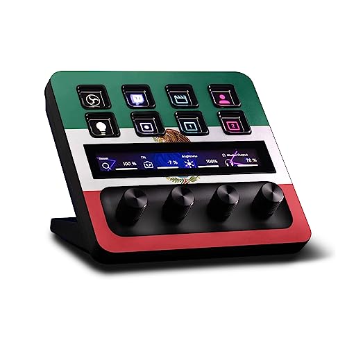 MightySkins Skin Compatible with Elgato Stream Deck + Mexican Flag | Protective…