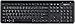 Amazon Basics Wireless Keyboard - Quiet and Compact - US Layout (QWERTY), Black