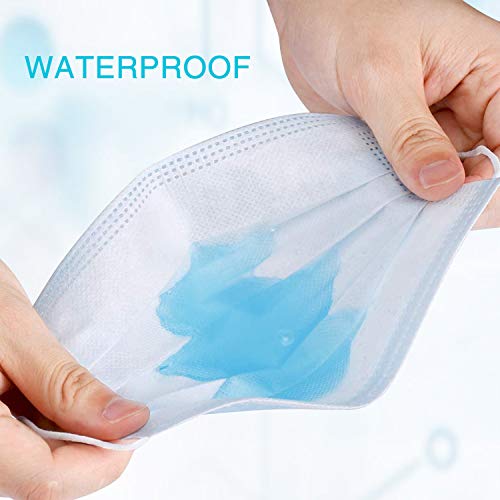 Face Masks, 50 Pack 3-ply masks,TomrickCare Disposable Face Mask