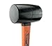 16 Ounce Black Rubber Mallet with Fiberglass Handle 25050