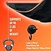 TAME'S PREMIUM MULTIPURPOSE BEARD APRON - Versatile Beard Catcher - Quality Nylon Beard Cape - The Perfect Hair Trimming Accessory For Easy Clean Up - Black Shaving Bib - New For 2019
