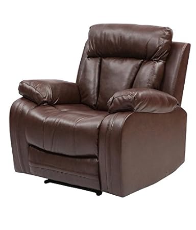 Tychi Motorized Automatic Recliner Chair (Dark Brown)
