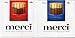 Merci European Chocolates Red & Blue, (Red+Blue 7 Ounce each), Bundle