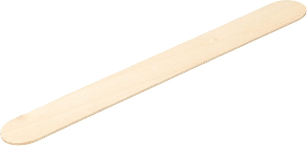 Value Aid Wooden Medical Tongue Depressor 6" Pack of 100