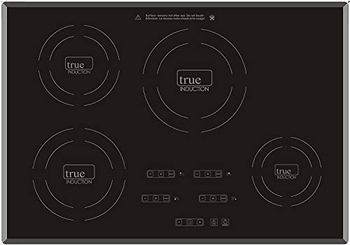 TI-4B 30 inch Built-In 4 Burner Induction Glass-Ceramic Cooktop, 7400W, UL858 Certified