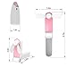 ANUOEXGO Mini Handheld Fan, Personal Portable Cooling Fan Foldable Desktop Table Electric Fan USB Rechargeable Air Conditioning Fan Strong Wind Adjustable 2 Speeds Pocket Size Gift for Office