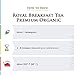 Chinese Breakfast Tea - Premium Loose Leaf Black Tea - Hand Roasted - Traditional Preparation - Smooth Taste - All-Natural, No Artificial Flavors or Preservatives 3.5 oz