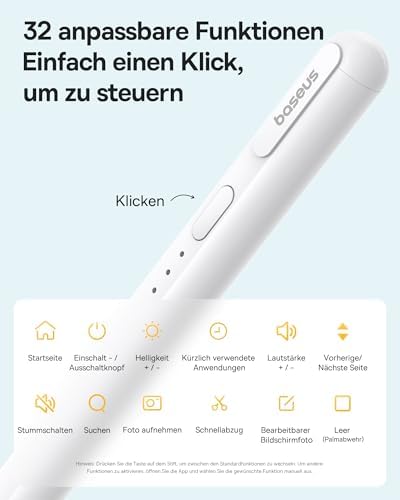 [1:1 Original] Baseus Smooth Writing 3 Stift Kompatibel mit iPad 2018-2025