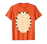 Orange tiger striped costume DIY quickie cute gift  T-Shirt
