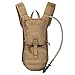 G4Free Tactical Hydration Backpacks Water Packs with 3L BPA Free Bladder Kids Adults for Hiking, Cycling, Running, Skiing, Walking and Climbing(Tan)
