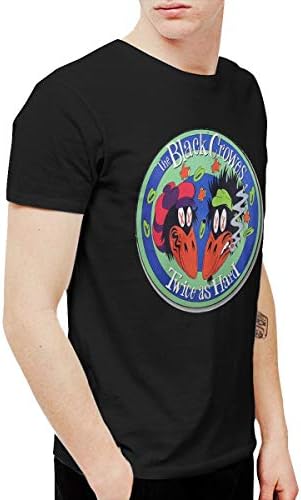 Amerltees Men's The Black Crowes Short Sleeve T-Shirt Black