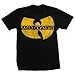 Black T-Shirt - Wu-Tang Clan - Distressed Logo - 2XL