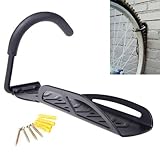 HOMEE Bike Hanger, Heavy Duty Bicycle Wall Hook Mount Holder for Garage/Shed, Vertical Bike Rack Indoor Storage System with Screw