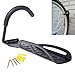 HOMEE Bike Hanger, Heavy Duty Bicycle Wall Hook Mount Holder for Garage/Shed, Vertical Bike Rack Indoor Storage System with Screw