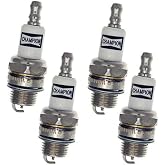 Champion 848/CJ8Y 4 Pack Spark Plug | Replaces 2976 4562 L6TC BPM4A L6RTC W20MPU 77-309-1 W14MPU10 W20MPU10. 20k-30k mileage rated.