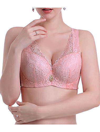 Uxcell women lace front full cover plus size non padded cami unde…