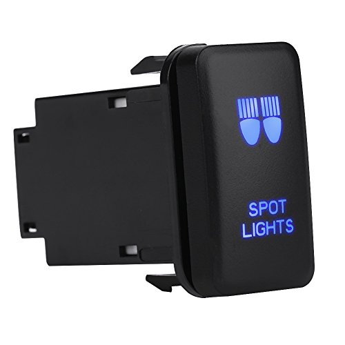 Car Rocker Switch ON-OFF LED Light 12V Blue Auto Toggle (SPOT LIGHTS) Interruptor