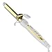 DSHOW PRO Nano Gold Ceramic Curling Iron with Adjustable Heat Control Extra Long Barrel, 1.25 Inch