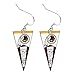 Sports Team Washington Redskins Pennant Dangle Charm Earring Set