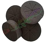 Cloning Collars Net Pot Inserts 25ct. Premium Grade Foam Better Than Neoprene. Fits 3 inch Net Cups/Pots for Hydroponics Plant Germination for DIY Cloners