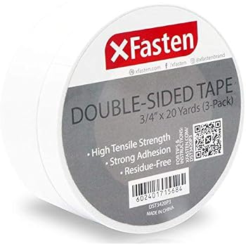 amazon.com : xfasten extra strength double-sided tape
