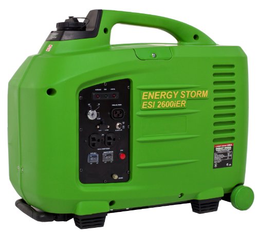 Lifan Energy Storm ESI 2600iER-CA, 2600 Running Watts/2800 Starting Watts, Gas Powered Portable Generator - Thumbnail 2
