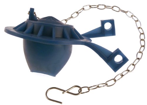 UPC 837654453704, Standard Replacement Toilet Flapper with Chain- Basic Blue - Save Water