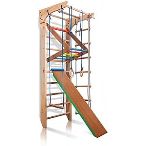 Turnwand Kinder Gym Klettergerust Kinder 3 220 Holz Sportgerat