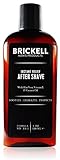 Brickell Men's Instant Relief Aftershave for Men, Natural and Organic Soothing After Shave Balm to Prevent Razor Burn, 4 Ounce, Scented