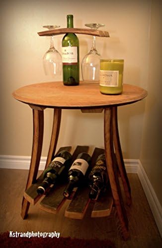 The Winey GuysNapa Wine Barrel Side Table