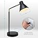 O’Bright LED Desk Lamp with USB Charging Port, 100% Metal Lamp, 270° Flexible Swivel Arms, Soft White LED Reading Light (3000K), Bedside Reading Lamp, Office Lamp, Table Lamp, ETL Listed (Black)