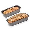 Chg Set 263-02 Bakvormen, Broodbakvormen, Special 2-Laags Anti-Aanbaklaag, 250°C Hittebestendig, Set van 2 Stuks, Grijs…