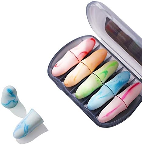 Hxf 耳栓スーパー防音耳栓アンチノイズ睡眠を持つプロのスリープ特別いびきミュートアーティファクト ファッション Color Size M A 祝日