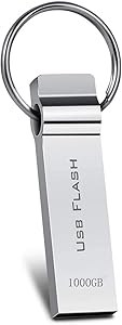 Dorypal USB Flash Drive 1TB USB 3.0 Waterproof USB Thumb Drive High Speed USB Drive Memory Stick with Keychain Design Data Storage Jump Drive for Computer/Laptop (1TB)