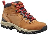 Columbia Men's Newton Ridge Plus II Suede Waterproof Boot - Wide, elk, mountain red 10.5 US