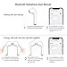 Wireless Bluetooth Headset, Best Wireless Earbuds, a Pair of Wireless Headphones with Charging case iPhone X 8 8Plus 7 7Plus 6S 6SPlus Samsung Galaxy S8, S8+ Note8, Support iOS and Android Smartphone