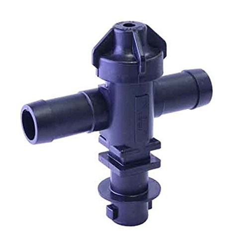 TeeJet 22252-312-750-NYB Diaphragm Check Valve Quick TeeJet Nozzle Assembly - Double Hose Shank