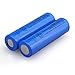 Garberiel 10pc 3000mAh 3.7V Rechargeable 18650 Battery Li-ion Battery Flashlight Battery Button Top Battery