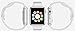 Amazingforless Bluetooth Touch Screen Smart Wrist Watch (DURAN33 - White)