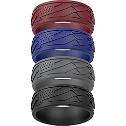 ThunderFit Silicone Wedding Rings for