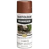 Rust-Oleum 210849 Hammered Metal Finish Spray, Copper, 12-Ounce