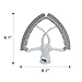 Maggift Flat Beater with Flex Edge,Fit for KitchenAid 4.5 and 5 Quart Tilt-Head Stand Mixer