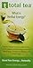Total Tea Energy Tea | 100% Natural | Better Focus and Energy | 25 sealed teabags
