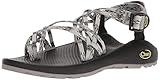 Chaco Women's ZX3 Classic Athletic Sandal, Lime Gray, 9 M US