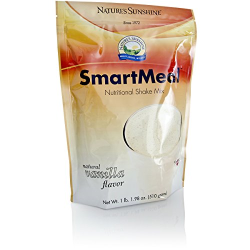 Nature's Sunshine SmartMeal, Vanilla, 15 Servings, Nutritious Meal Replacement Shake Powder that Helps Improve Energy and Supports Cardiovascular Systems