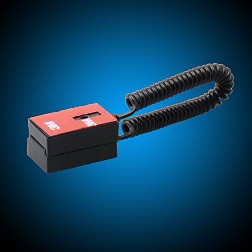 [PiBridge] 2 x Remote Control Security Lock Anti Theft Anti Lost Lock (Black 3.5 Feet)