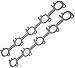APDTY YC2Z9448BA Exhaust Manifold Gasket Set LH and RH (6.8L V10 Engine)
