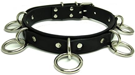 Skullnest シドリング レザー チョーカー ブラック スタッズ 鋲首輪 鋲ネックバンド 本革 黒 レザーアクセサリー