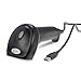 Esky Wired Handheld USB Automatic Laser Barcode Scanner Reader with USB Cable (Black)