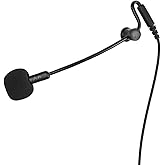 Antlion Audio ModMic Uni 2+ Attachable 3.5mm Microphone with Mute Switch for PC, Console, Laptop and More.